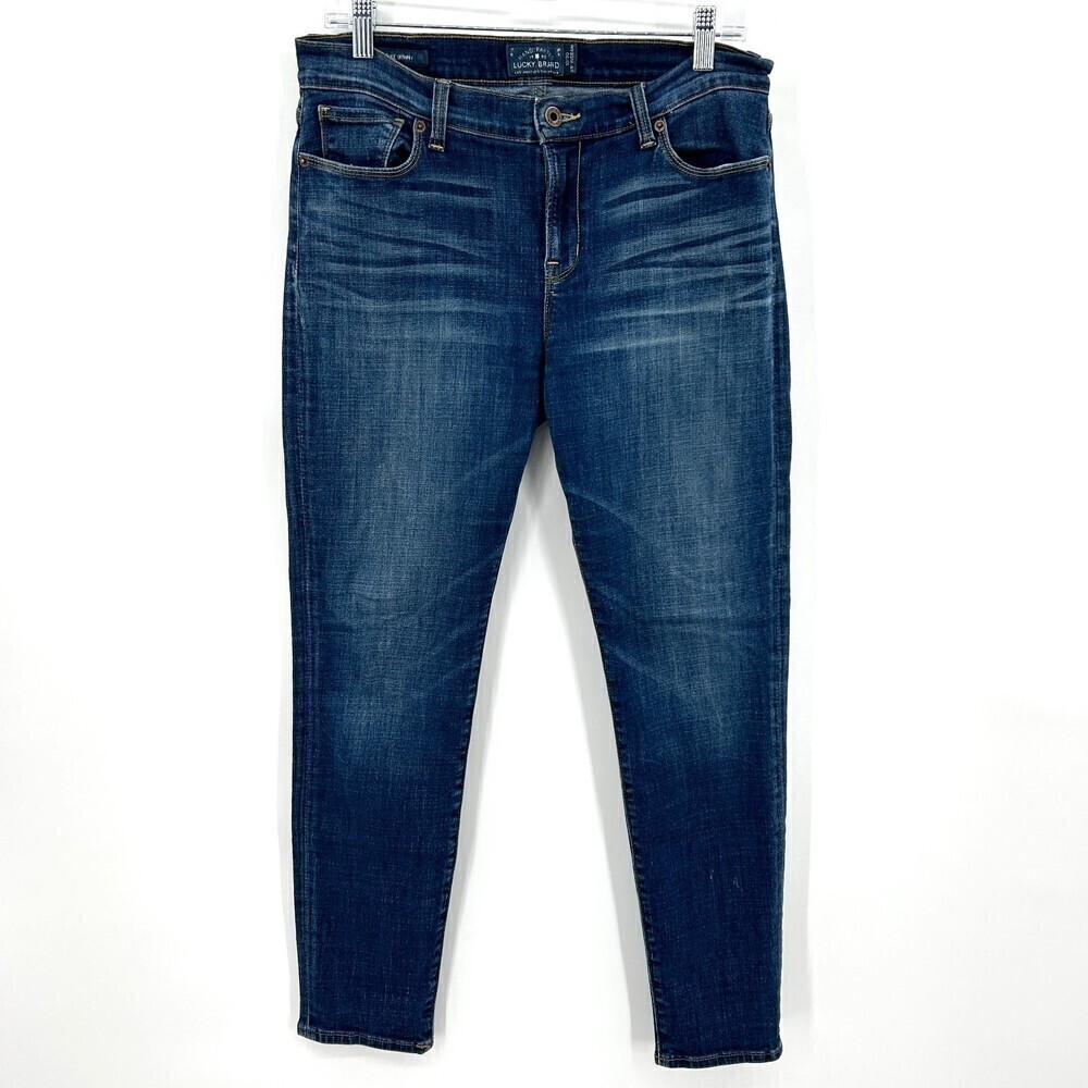LUCKY BRAND Brooke Skinny Denim Casual Blue Jeans Size 10 / 30
